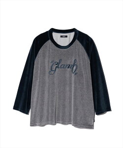 Spin Logo Velour Sweat / �X�s�����S�x���A�X�E�F�b�g�@glamb �O����