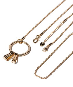 Key Ring Long Necklace / �L�[�����O�����O�l�b�N���X�@glamb �O����
