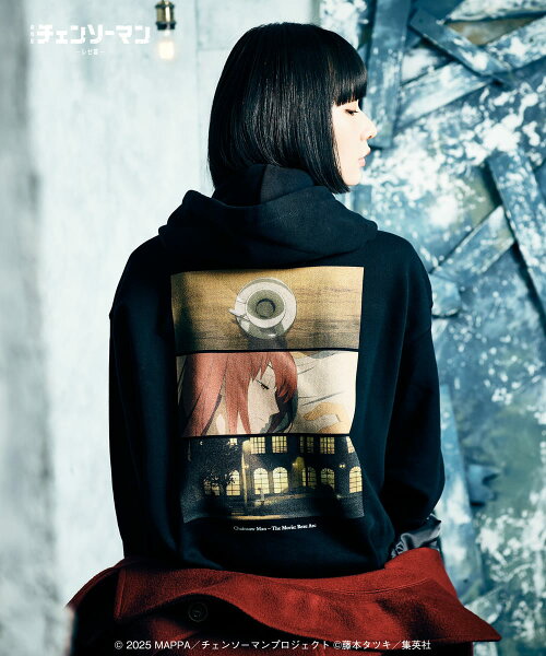 劇場版 チェンソーマン レゼ篇　Denji ＆ Makima Hoodie / デンジ＆マキマ フーディ　glamb グラム