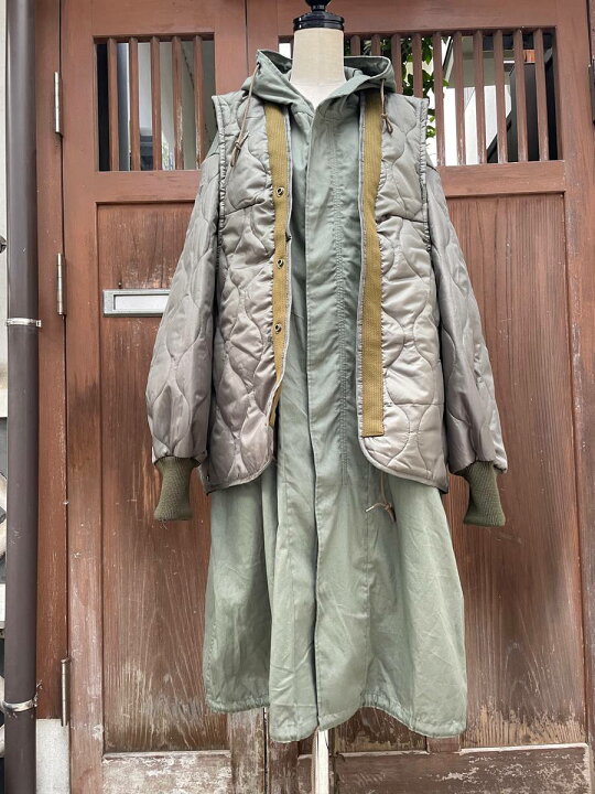 楽天市場】77circa 77サーカ circa make layered m-51 coat リメイク 