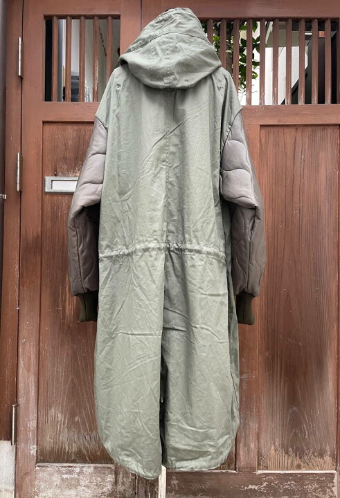 楽天市場】77circa 77サーカ circa make layered m-51 coat リメイク 