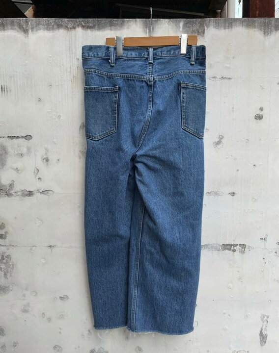 希少☆77circa ナナナサーカ リメイクデニムパンツ バギーデニムパンツ 
