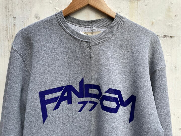 楽天市場】77circa / 77サーカ circa make print sweat top リメイク  