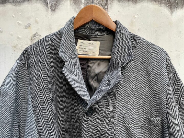 楽天市場】77circa 77サーカ make cutback wide tweed jacket リメイク 