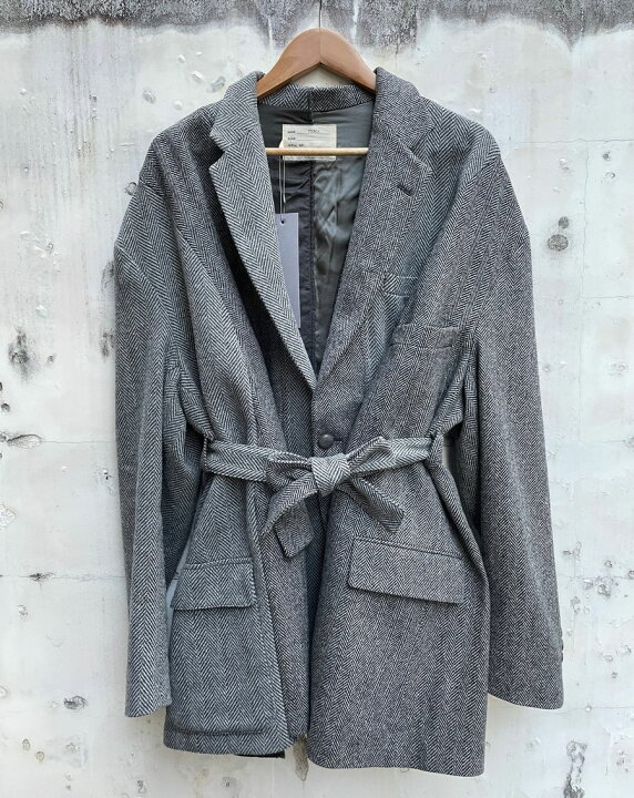 楽天市場】77circa 77サーカ make cutback wide tweed jacket リメイク 