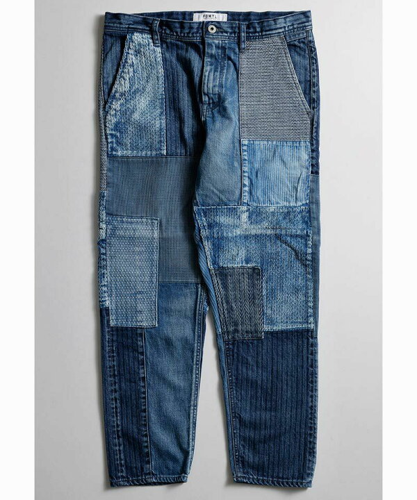 楽天市場】FDMTL ファンダメンタル PATCHWORK PANTS 3YR WASH パッチ 