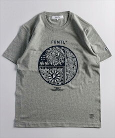 FDMTL ファンダメンタル　PRINTED PAISELY TEE Tシャツ