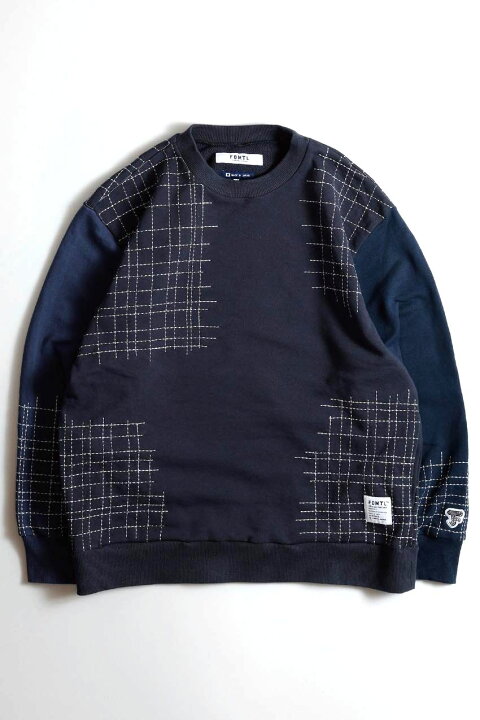 楽天市場】FDMTL ファンダメンタル SASHIKO STITCHING SWEATSHIRT 