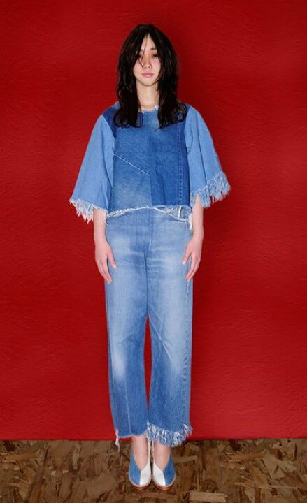 77circa タグ付き 新品 フリンジデニム 週末お値下げ☆77circa  