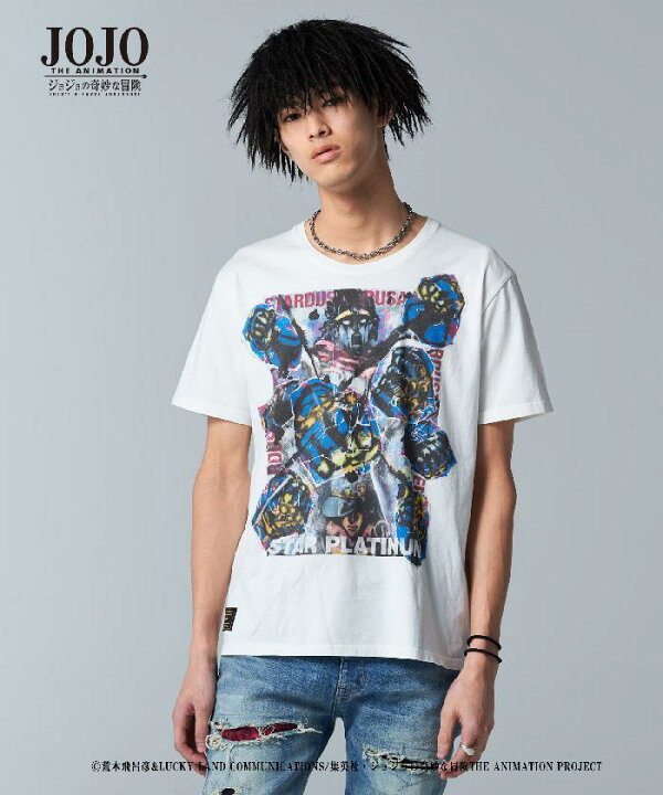 楽天市場】JOJO x glamb グラム ジョジョ スタープラチナ Tシャツ Star 