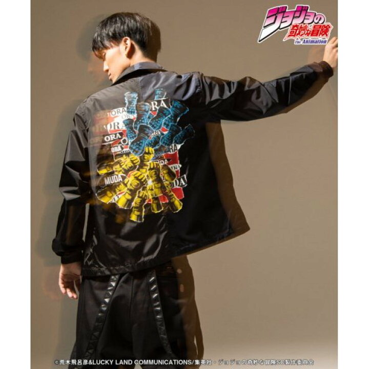 楽天市場】JOJO x glamb グラム ORA vs MUDA coach jacket オラvsムダ 