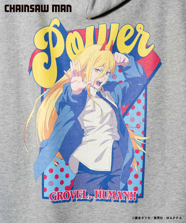楽天市場】Chainsaw Man チェンソーマン × glamb グラム Power Hoodie 