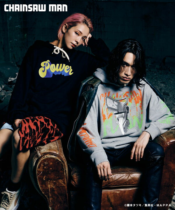 楽天市場】Chainsaw Man チェンソーマン × glamb グラム Power Hoodie 