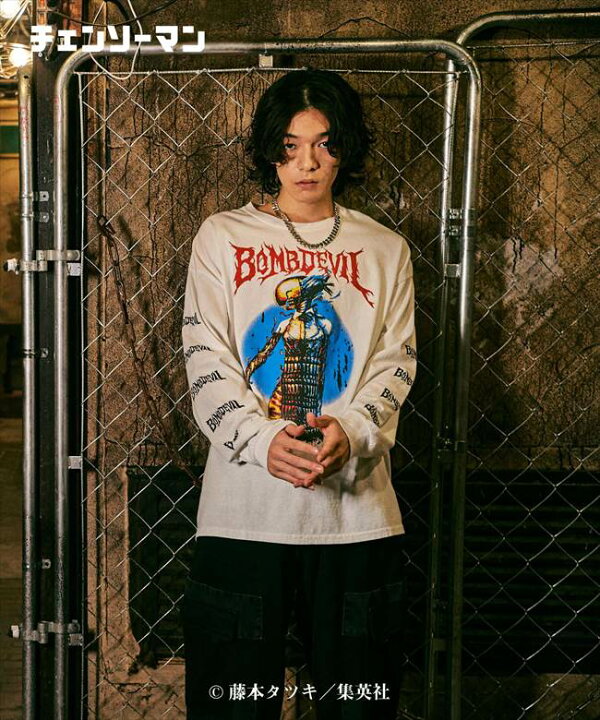 楽天市場】glamb グラム チェンソーマン Bomb Devil Long Sleeve T 
