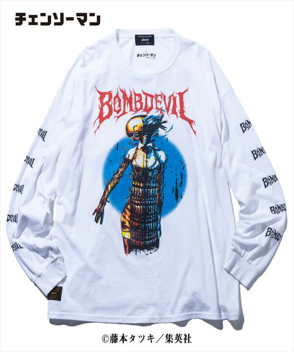 楽天市場】glamb グラム チェンソーマン Bomb Devil Long Sleeve T 