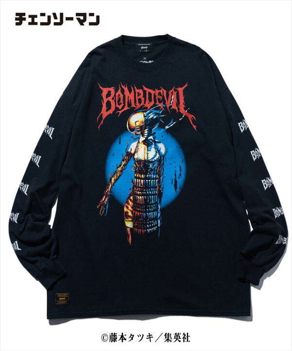楽天市場】glamb グラム チェンソーマン Bomb Devil Long Sleeve T 