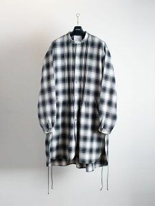 SALE/�Z�[���@SEVESKIG �Z���V�O�@Silk flannel Grandpa Shirt Jacket / �V���N�t�����l�� �V���c �W���P�b�g
