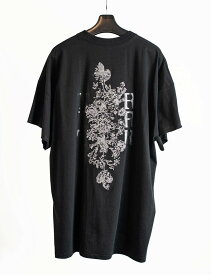 SEVESKIG セヴシグ　Cut-off S/SL Tee Ver,TearTear / 刺繍 Tシャツ