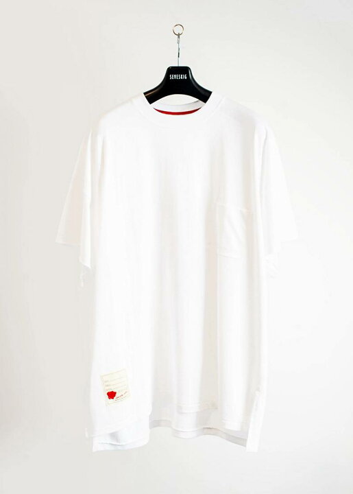 楽天市場】SEVESKIG セヴシグ Cut-off S/SL Tee Ver,TearTear / 刺繍 T 