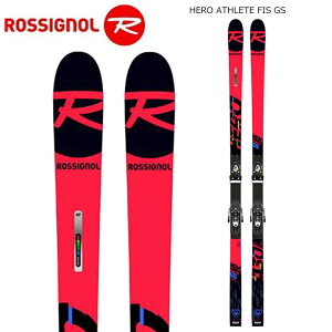 ROSSIGNOL ロシニョール スキー板 HERO ATHLETE FIS GS (R22) ビンディングセット 〈21/22モデル〉