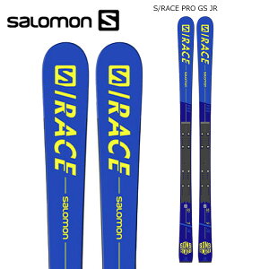 SALOMON サロモン スキー板 S/RACE PRO GS JR 板単品 〈21/22モデル〉