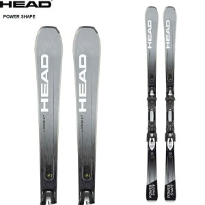 HEAD ヘッド スキー板 Power Shape ビンディングセット 〈21/22モデル〉