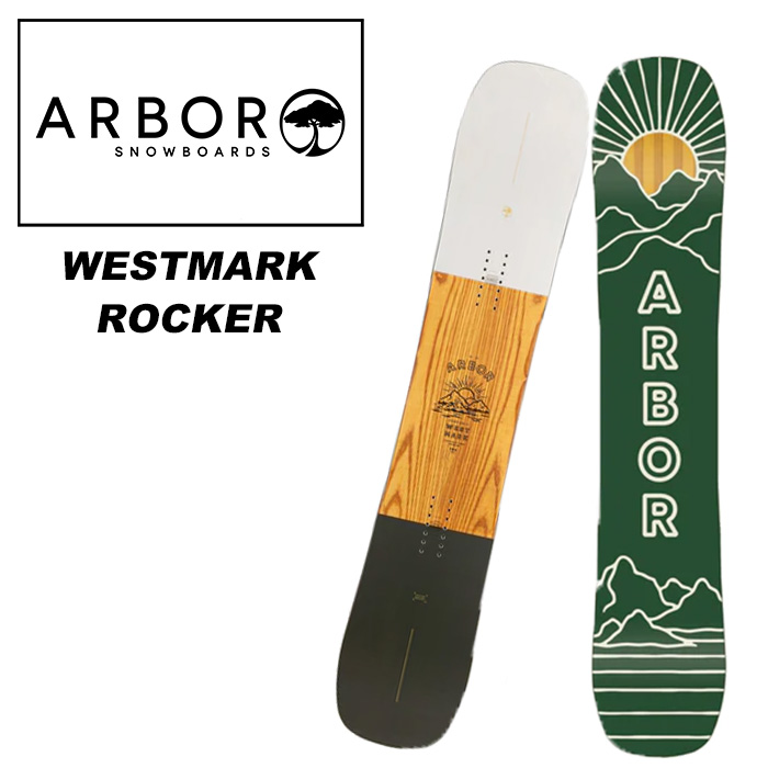 楽天市場】ARBOR アーバー スノーボード 板 WESTMARK ROCKER 22-23