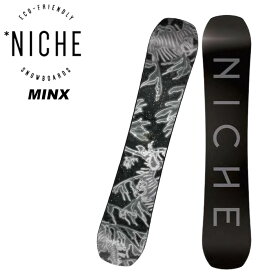 NICHE 二ッチ スノーボード 板 MINX 22-23 モデル ミンクス レディース