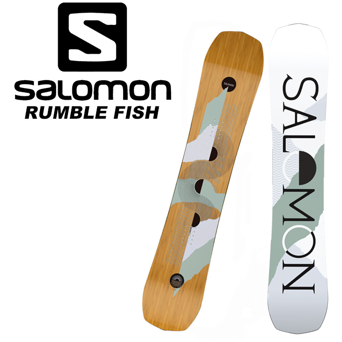 楽天市場】SALOMON サロモン スノーボード 板 RUMBLE FISH 22-23