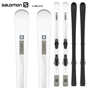 SALOMON サロモン スキー板 S/MAX No 6 + M10 GW ビンディングセット 22-23 モデル レディース