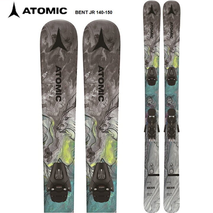 楽天市場】ATOMIC アトミック スキー板 BENT JR 140-150 + COLT 7 GW 