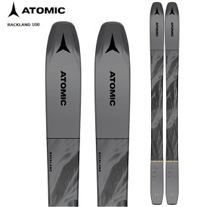 ATOMIC アトミック スキー板 BACKLAND 100 板単品 〈21/22モデル〉