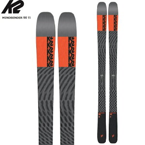 K2 ケーツー スキー板 MINDBENDER 90Ti 板単品 〈21/22モデル〉