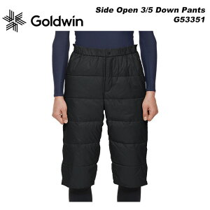 GOLDWIN G53351 Side Open 3/5 Down Pants 23-24f S[hEB XL[EFA pc
