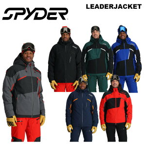 SPYDER LEADER JACKET 23-24(2024)f XpC_[ XL[EFA WPbg