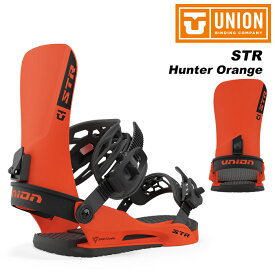 UNION ユニオン スノーボード ビンディング STR Hunter Orange 23-24 モデル