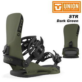 UNION ユニオン スノーボード ビンディング STR Dark Green 23-24 モデル