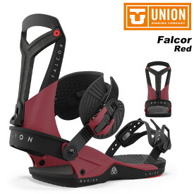 UNION ユニオン スノーボード ビンディング Falcor Red 23-24 モデル