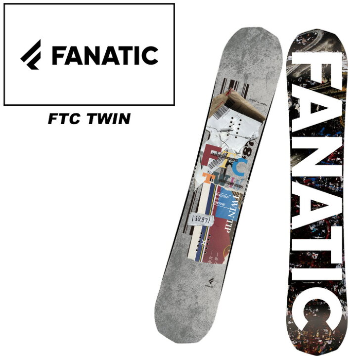 楽天市場】FANATIC ファナティック スノーボード 板 FTC TWIN 23-24 
