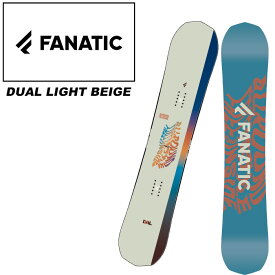FANATIC ファナティック スノーボード 板 DUAL LIGHT BEIGE 23-24 モデル