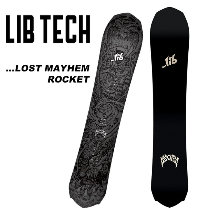 楽天市場】LIBTECH リブテック スノーボード 板 ...LOST ROCKET 23-24 