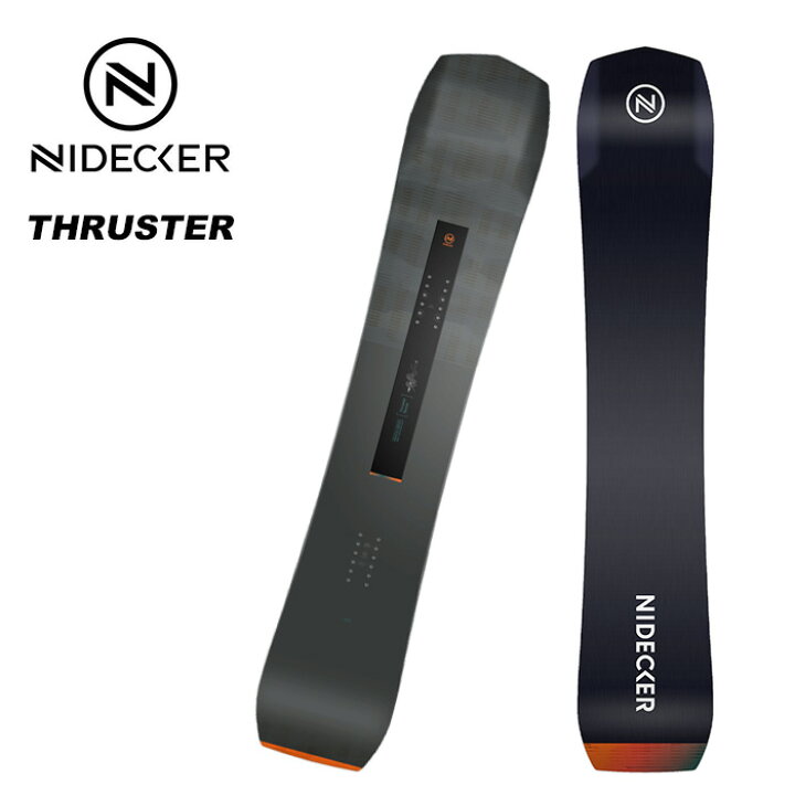 楽天市場】NIDECKER ナイデッカー スノーボード 板 THRUSTER 23-24  