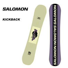 SALOMON サロモン スノーボード 板 KICKBACK 23-24 モデル