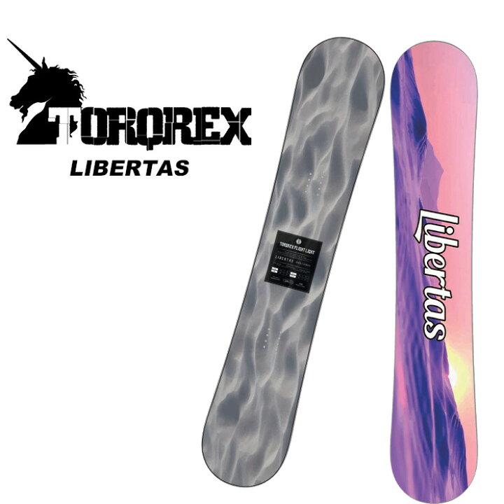 楽天市場】TORQREX トルクレックス スノーボード 板 LIBERTAS 23-24  