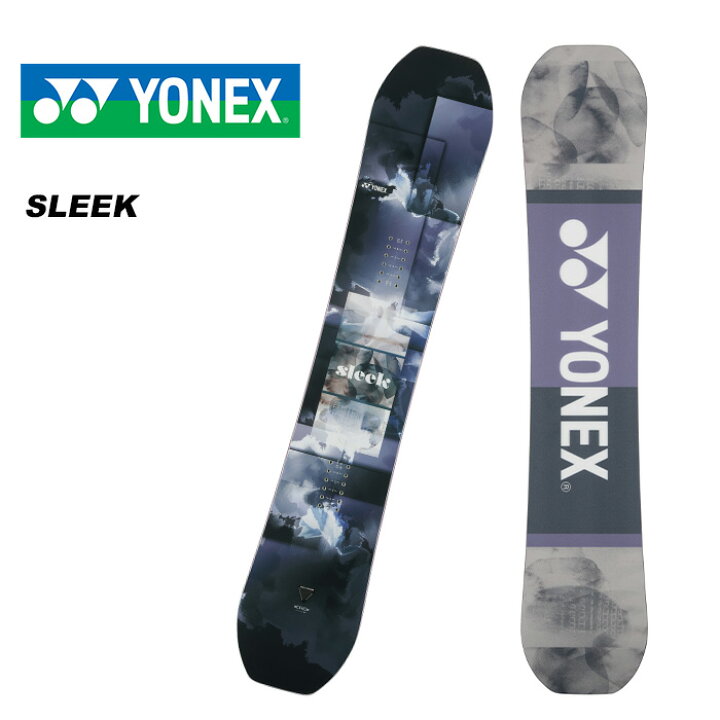 楽天市場】YONEX ヨネックス スノーボード 板 SLEEK 23-24 モデル  