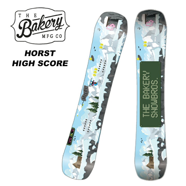 楽天市場】The Bakery ザベーカリー スノーボード 板 HORST HIGH SCORE  