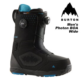 BURTON バートン スノーボード ブーツ Men's Photon BOA - Wide Black 23-24 モデル