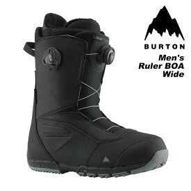 BURTON バートン スノーボード ブーツ Men's Ruler BOA - Wide Black 23-24 モデル