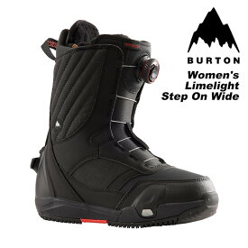 BURTON バートン スノーボード ブーツ Women's Limelight Step On - Wide Black 23-24 モデル