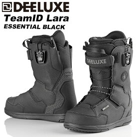 DEELUXE ディーラックス スノーボード ブーツ TeamID Lara ESSENTIAL BLACK S3 23-24 モデル レディース